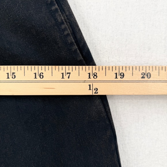 CHRISTY DAWN Lee Trouser Pants Women 4 Black Cotton Pleated Wide Leg High Rise - Picture 14 of 16